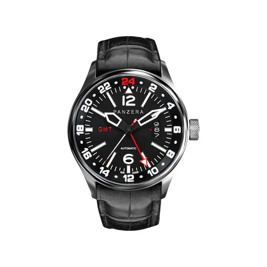 Flieger 45G Silver Black