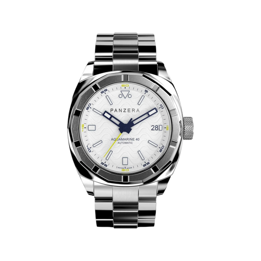 Aquamarine 40 White