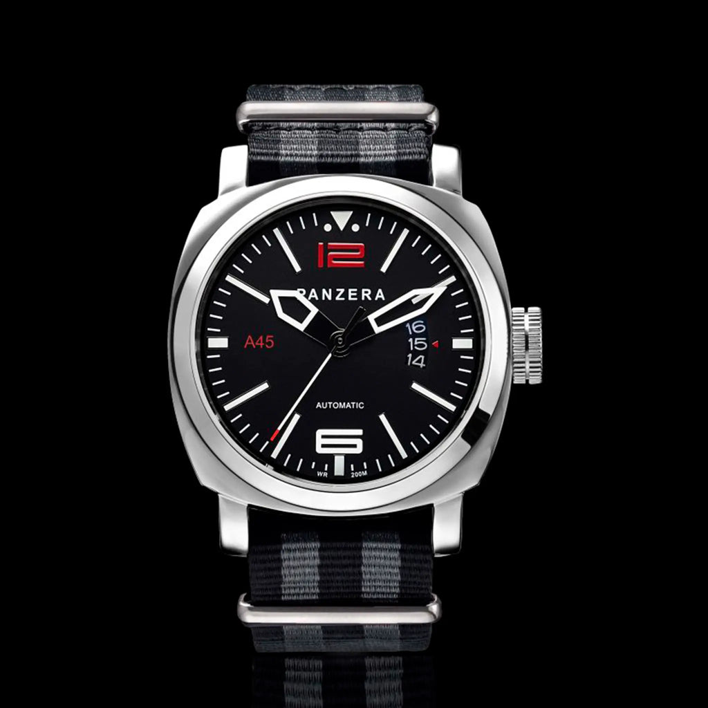 Aquamarine 45 Black Nato