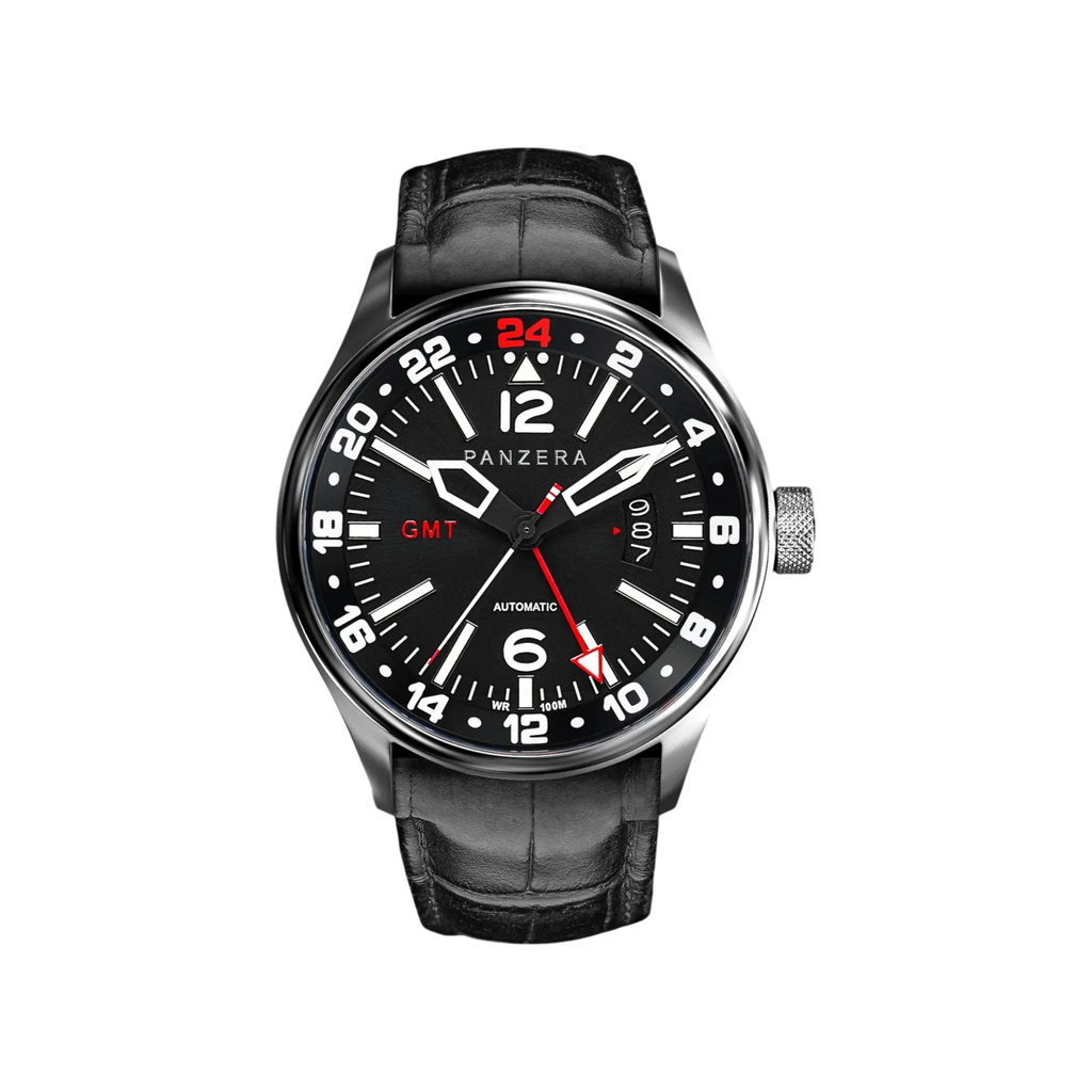 Flieger 45G Silver Black